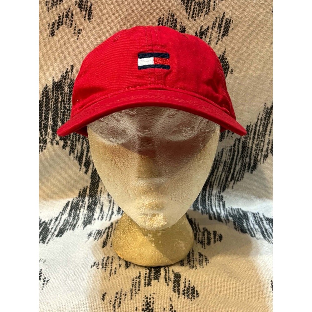 Tommy Hilfiger Hat Cap Red Adult Size OSFM
